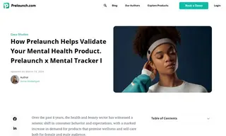 Preview of the Mental Tracker I Case Study