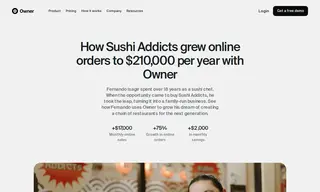 Preview of the Sushi Addicts Case Study