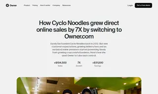 Preview of the Cyclo Noodles Case Study