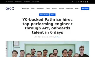 Preview of the Pathrise Case Study