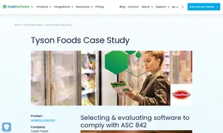 Preview of the Tyson Foods Case Study