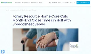 Preview of the Family Resource Home Care Case Study