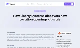 Preview of the Liberty Systems Case Study