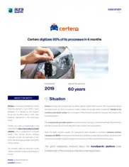 Preview of the Certero Case Study