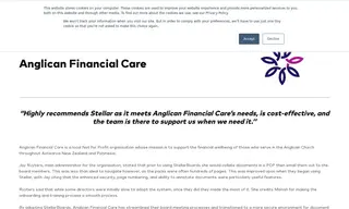 Preview of the Anglican Financial Care Case Study