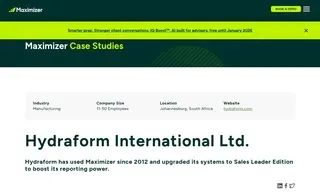 Preview of the Hydraform International Ltd Case Study