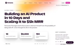 Preview of the aiCarousels Case Study