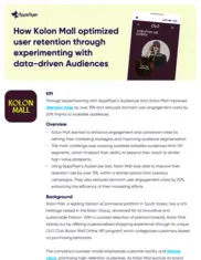 Preview of the Kolon Mall Case Study