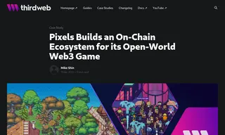 Preview of the Pixels Case Study