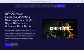 Preview of the Activision Case Study