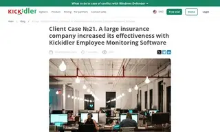 Preview of the Large Insurance Company Case Study