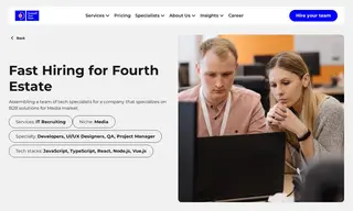 Preview of the Fourth Estate Case Study