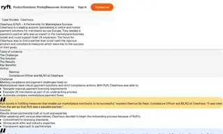 Preview of the Clearhaus Case Study