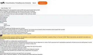 Preview of the Tuft Case Study