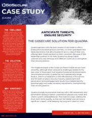 Preview of the Quadra Case Study