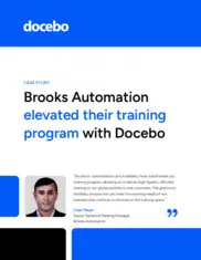Preview of the Brooks Automation Case Study