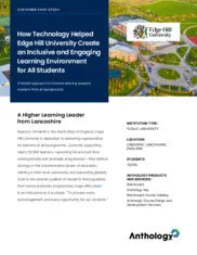 Preview of the Edge Hill University Case Study
