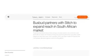 Preview of the Busbud Case Study