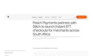 Preview of the Peach Payments Case Study
