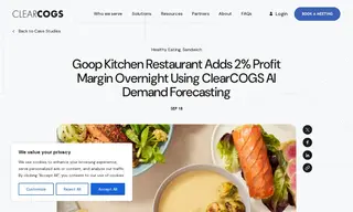 Preview of the Goop Kitchen Case Study