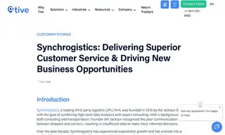 Preview of the Synchrogistics Case Study