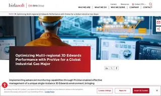 Preview of the Global Industrial Gas and Engineering Company Case Study