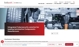 Preview of the leading Automotive Components Manufacturing Company Case Study