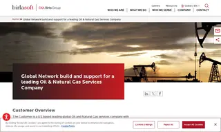 Preview of the Leading Oil & Natural Gas Services Company Case Study