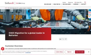 Preview of the Europe Based Batteries Company Case Study