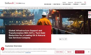 Preview of the Leading Oil & Natural Gas Services Company Case Study