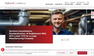 Preview of the Large Manufacturing Company Case Study