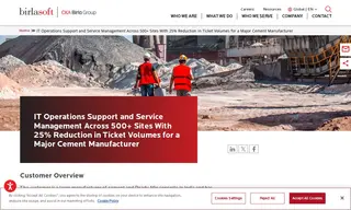 Preview of the Major Cement Manufacturing Company Case Study