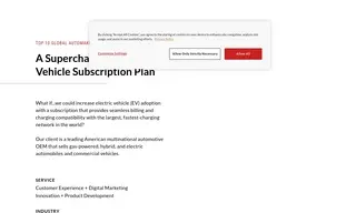 Preview of the Leading American Multinational Automotive Case Study