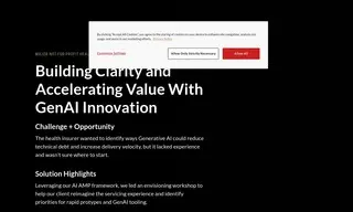 Preview of the Major Not-For-Profit Health Insurer Case Study