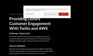 Preview of the Leading Luxury Fashion Retailer Case Study