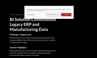Preview of the Largest Global MedTech Firm Case Study