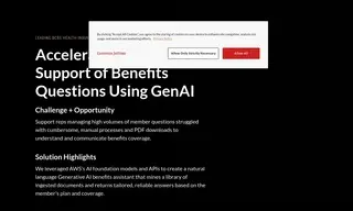 Preview of the Leading BCBS Health Insurer Case Study