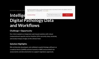 Preview of the Leading Biosciences Imaging Company Case Study