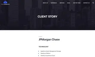 Preview of the JP Morgan Chase Case Study