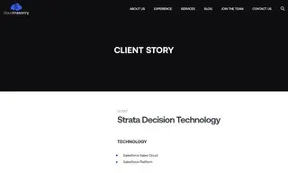 Preview of the Strata Decision Technology Case Study