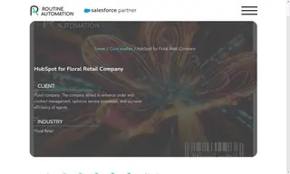 Preview of the Floral Retail Company Case Study