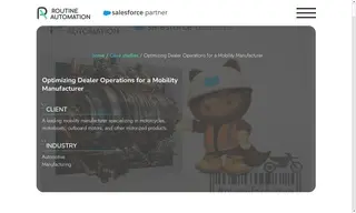 Preview of the Leading Mobility Manufacturer Case Study