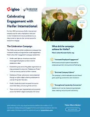 Preview of the Heifer International Case Study