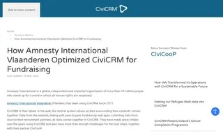 Preview of the Amnesty International Vlaanderen Case Study