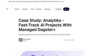 Preview of the Analytiks Case Study