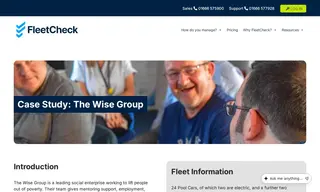 Preview of the The Wise Group Case Study
