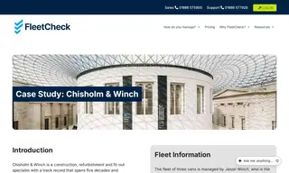 Preview of the Chisholm & Winch Case Study
