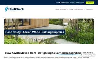 Preview of the Adrian White Building Supplies Case Study