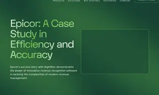 Preview of the Epicor Case Study