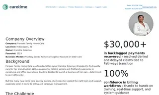 Preview of the Forever Family Home Care Case Study